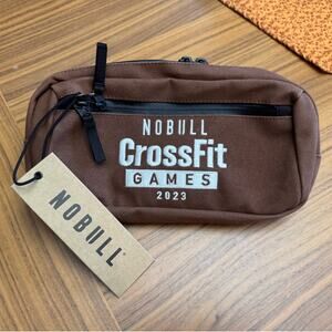 NWT Nobull CrossFit Games 2023 Brown Canvas Belt Bag Fanny Pack